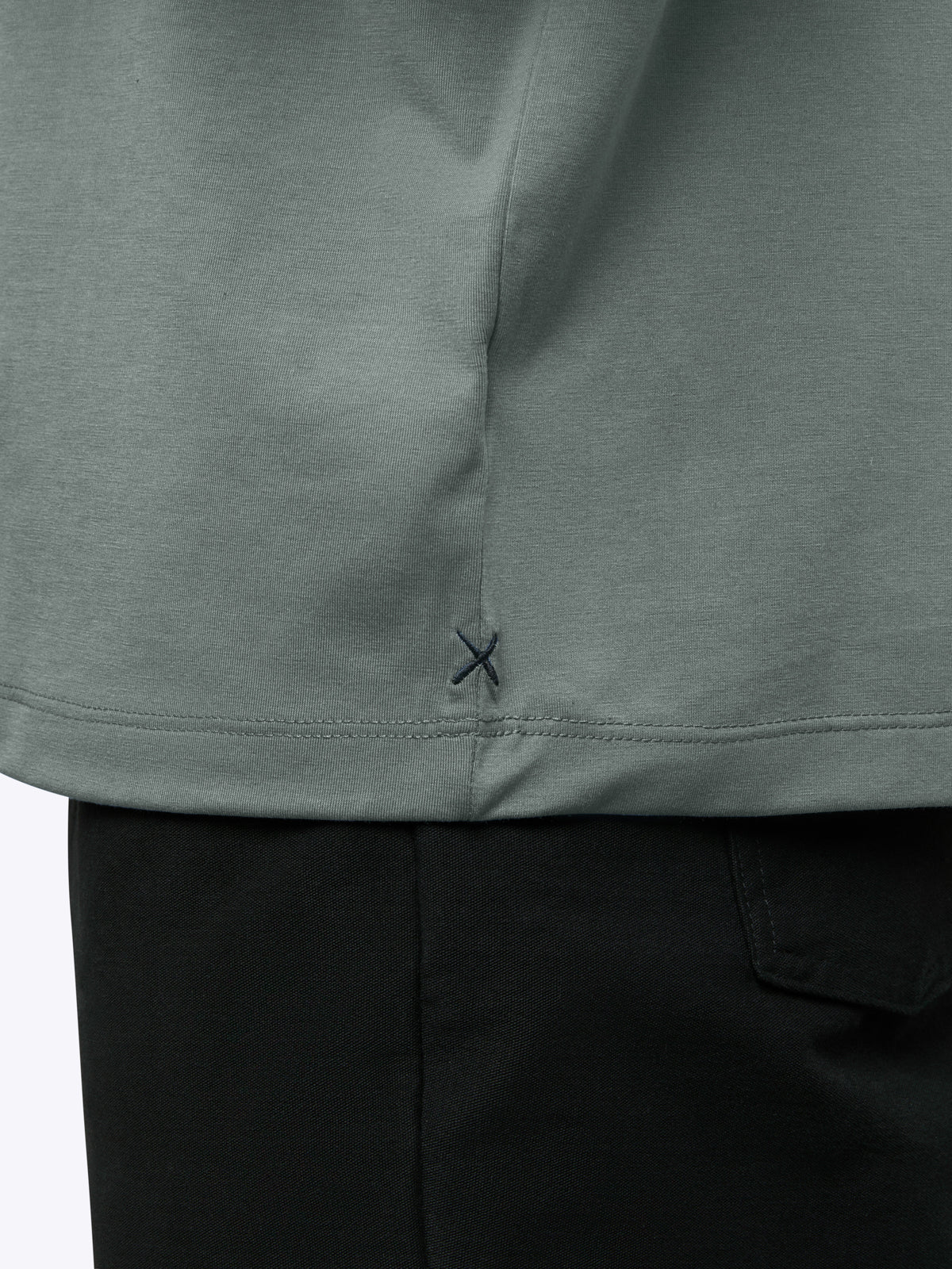 Mens | AO Forever Long Sleeve Tee | Classic-Fit PYCA Pro | Sage