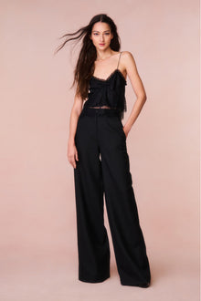 Samuela Wide Leg Trouser | Black