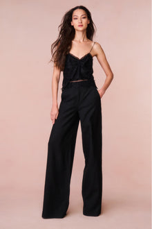 Samuela Wide Leg Trouser | Black