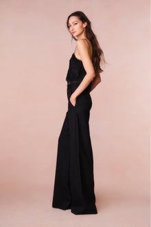 Samuela Wide Leg Trouser | Black