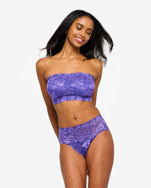 Purple Bralette - Savona Curvy Bandeau