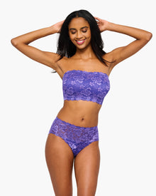 Purple Bralette - Savona Curvy Bandeau