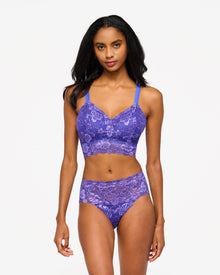 Purple Bralette - Savona Curvy Bralette