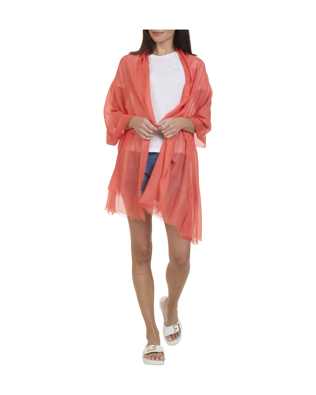 Bruno Magli | Women | Women's Scarf | Orange