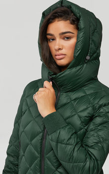 Senna Sustainable Lightweight Down Bomber Jacket | Juniper