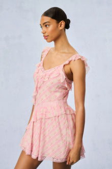 Serima Heirloom Print Mini Dress | Macaroon
