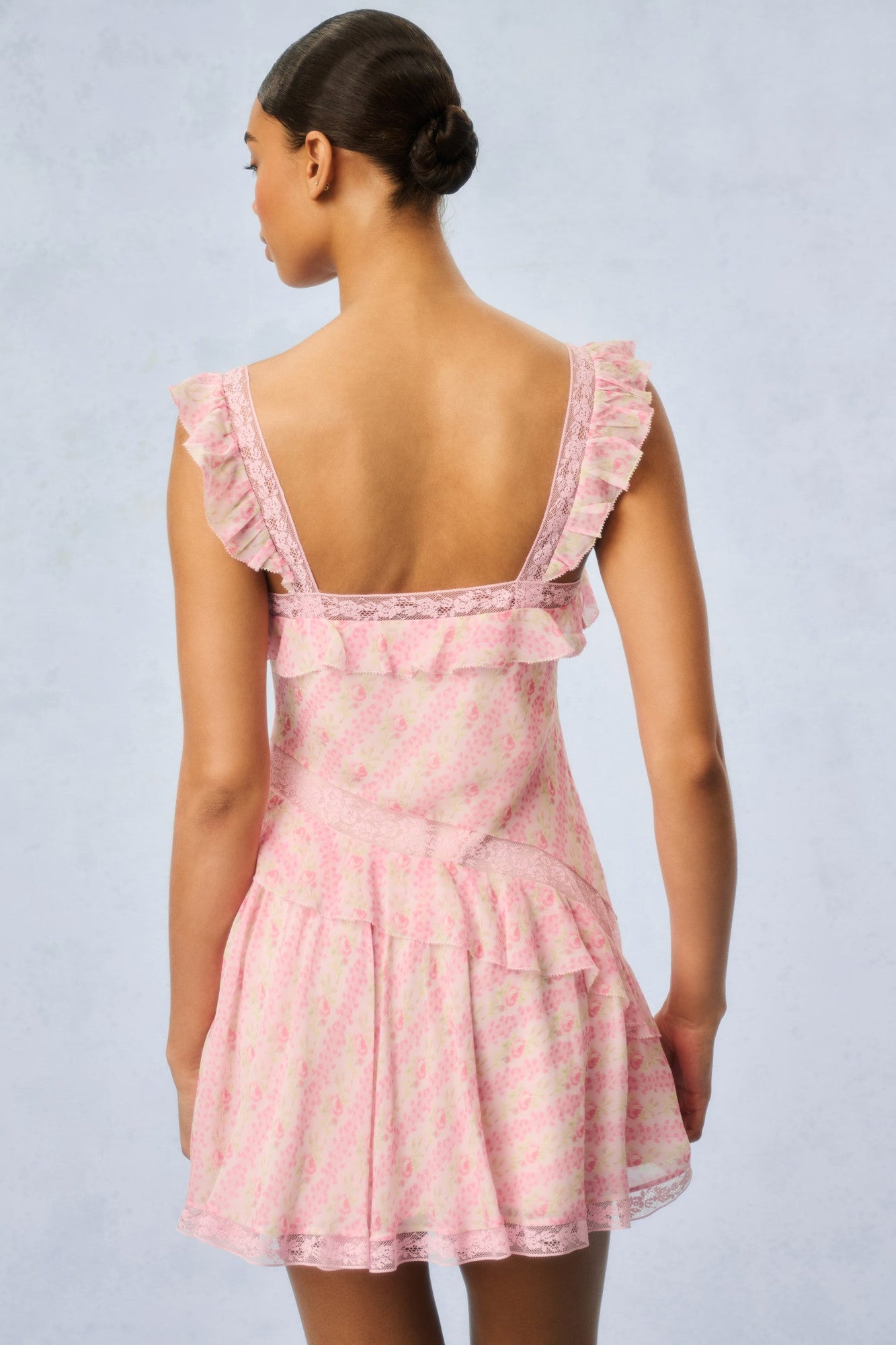 Serima Heirloom Print Mini Dress | Macaroon