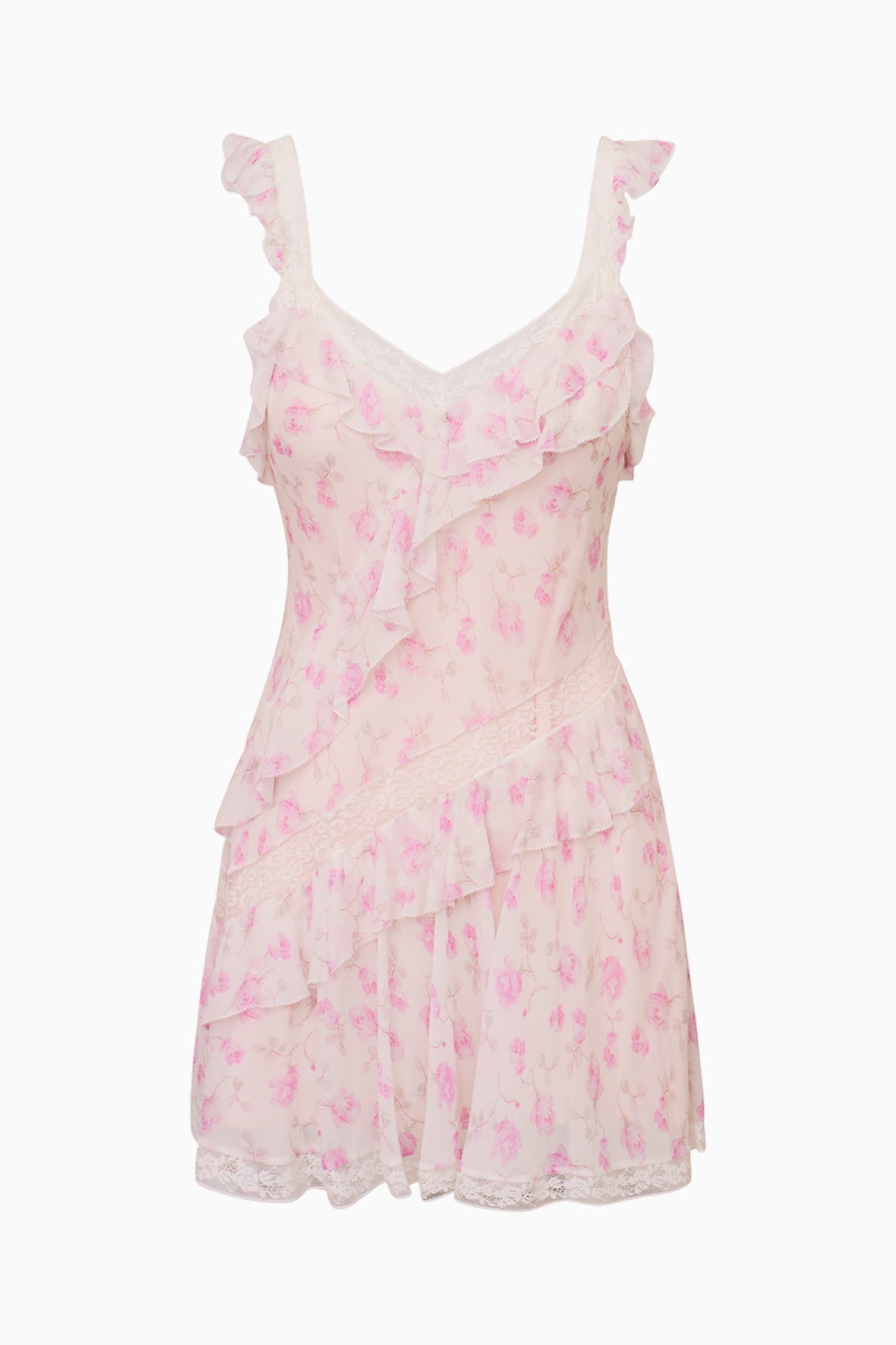 Serima Heirloom Print Mini Dress | Sterling Dusk