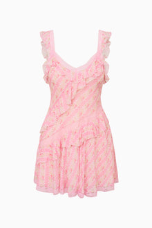 Serima Heirloom Print Mini Dress | Macaroon
