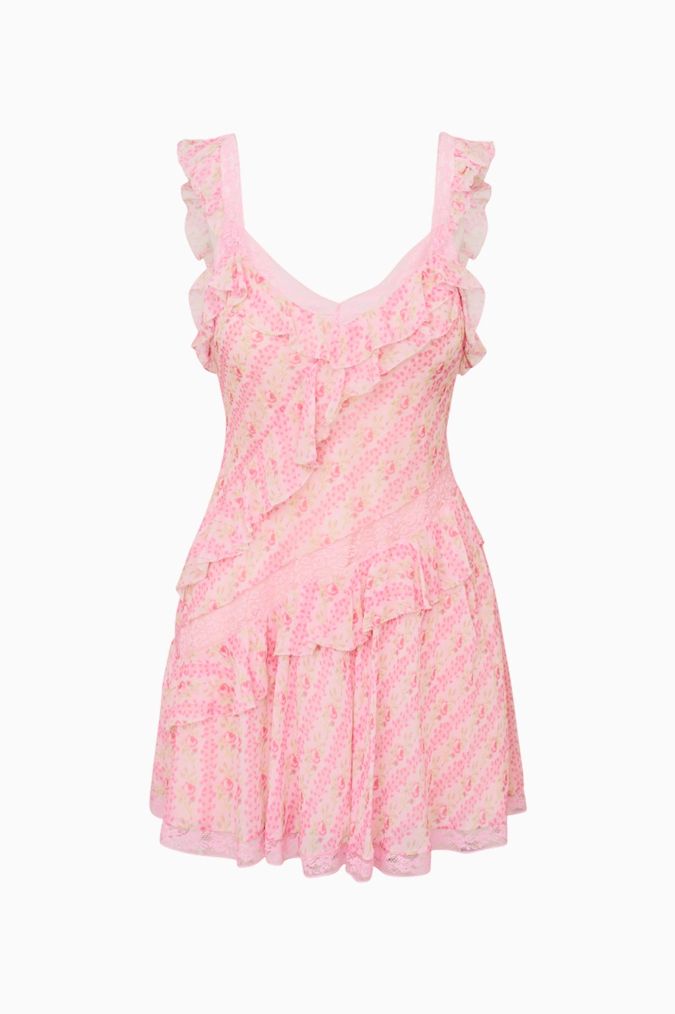 Serima Heirloom Print Mini Dress | Macaroon