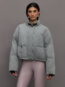 Shoreditch Ski Club | Hallie Mae Puffer | Grey Marl