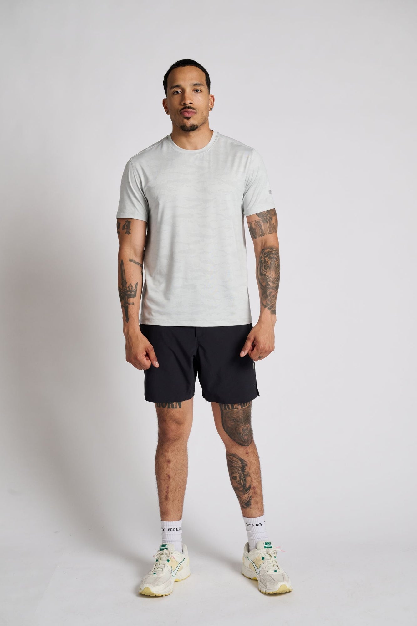 Ten Thousand | Co2 Camo Shirt | Light Grey