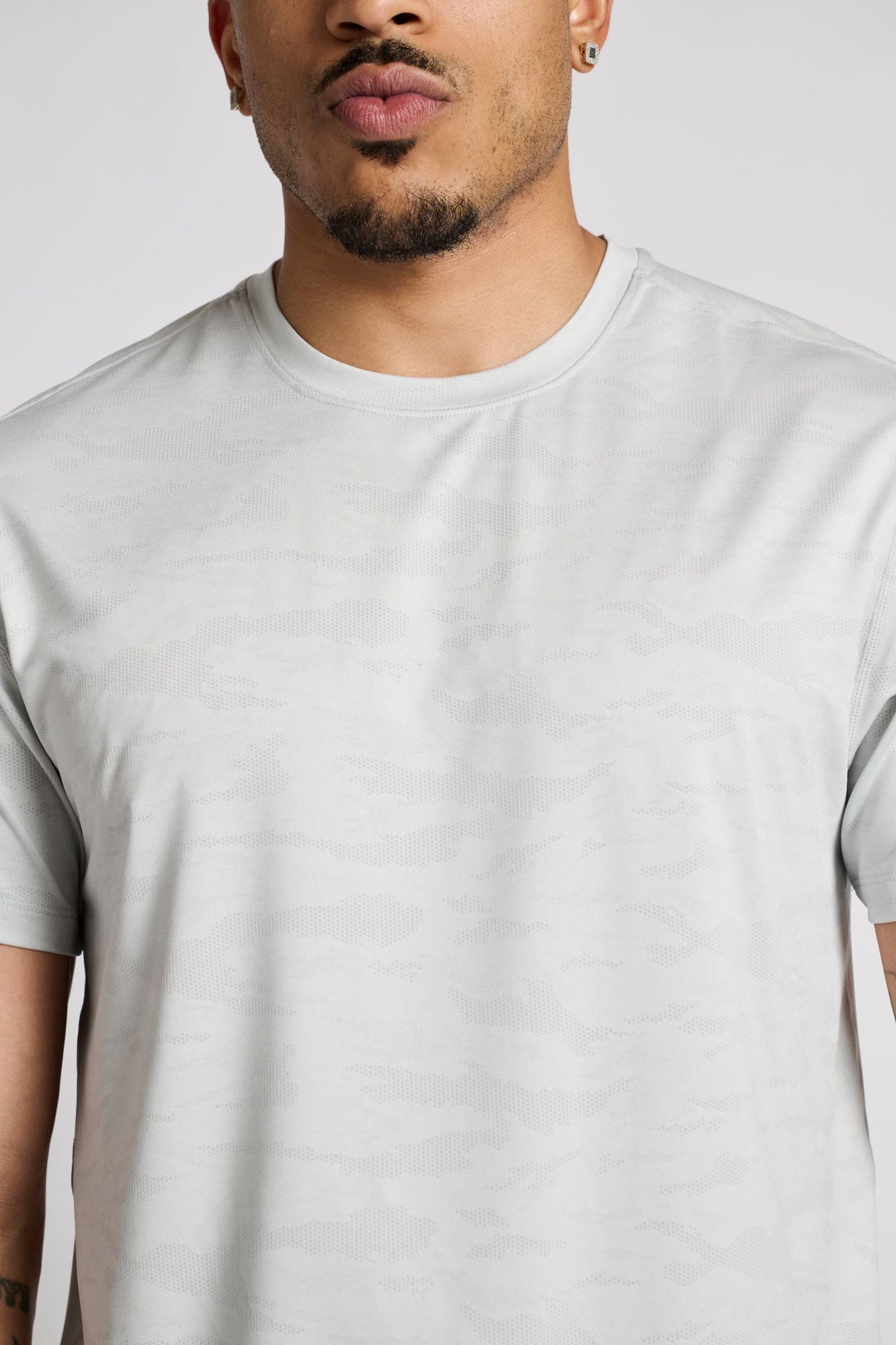 Ten Thousand | Co2 Camo Shirt | Light Grey