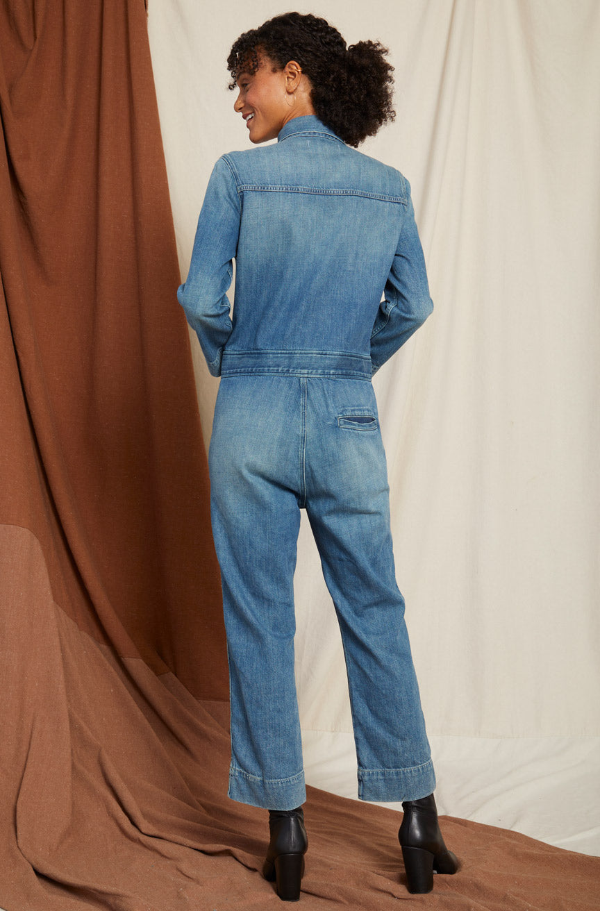 Skip Jumpsuit | Indigo