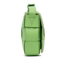 Bottega Veneta | Pre-Owned Nappa Intrecciato Cassette Crossbody | Green/Light Green