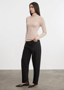 Silk Sweater Layering Turtleneck | Jute