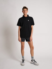 Soul by SoulCycle | Core Performance Polo | Black