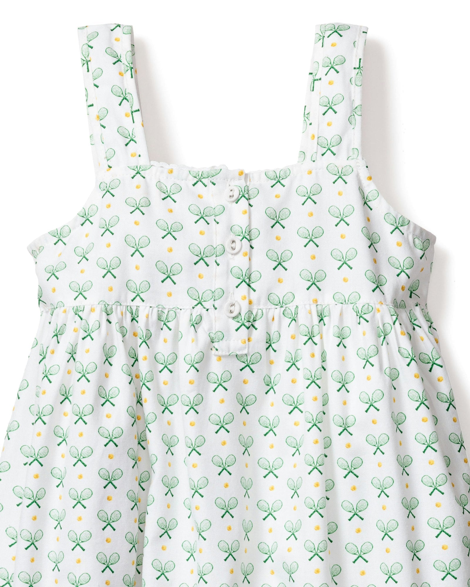 Girl's Twill Charlotte Nightgown in Match Point in Match Point#Color_Match Point
