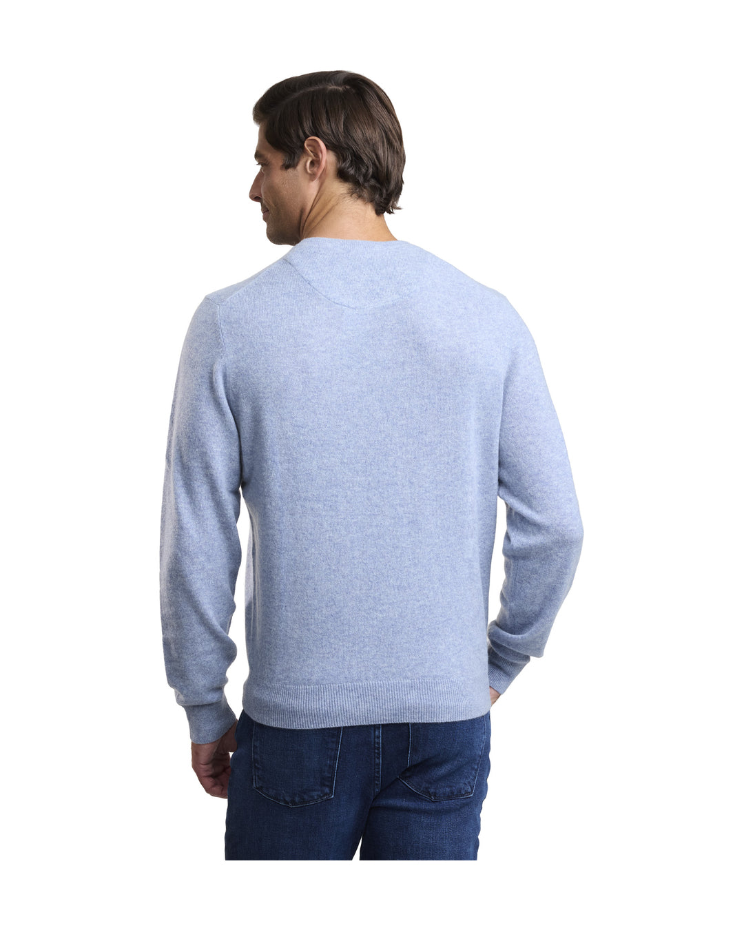 NOMAD | Men | Men's Cashmere Sweater | Light Blue