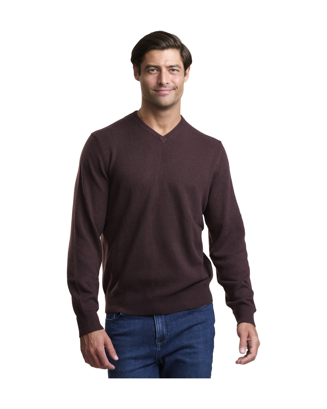 NOMAD | Men | Men's Cashmere Sweater | Brown