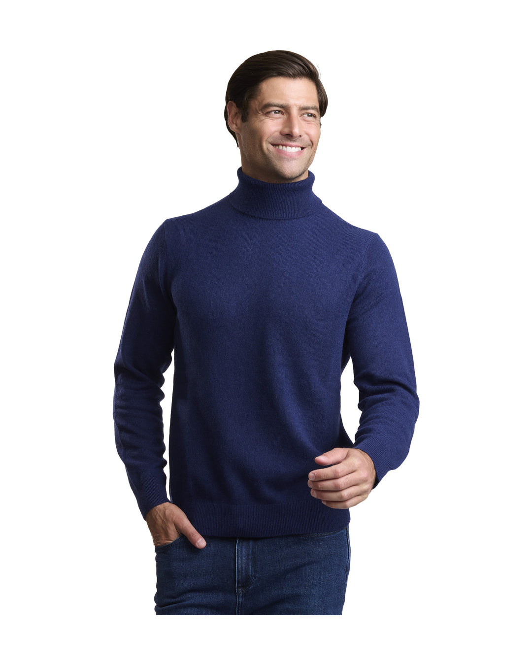 NOMAD | Men | Men's Cashmere Sweater | Navy