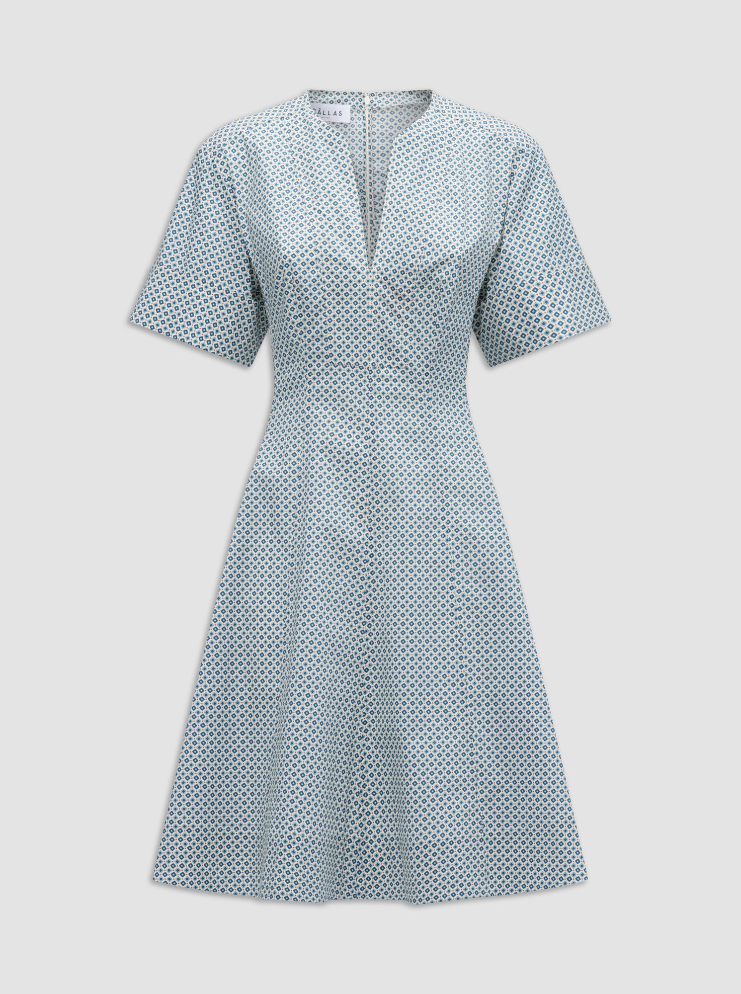 Sora Flared Dress | Blue Print