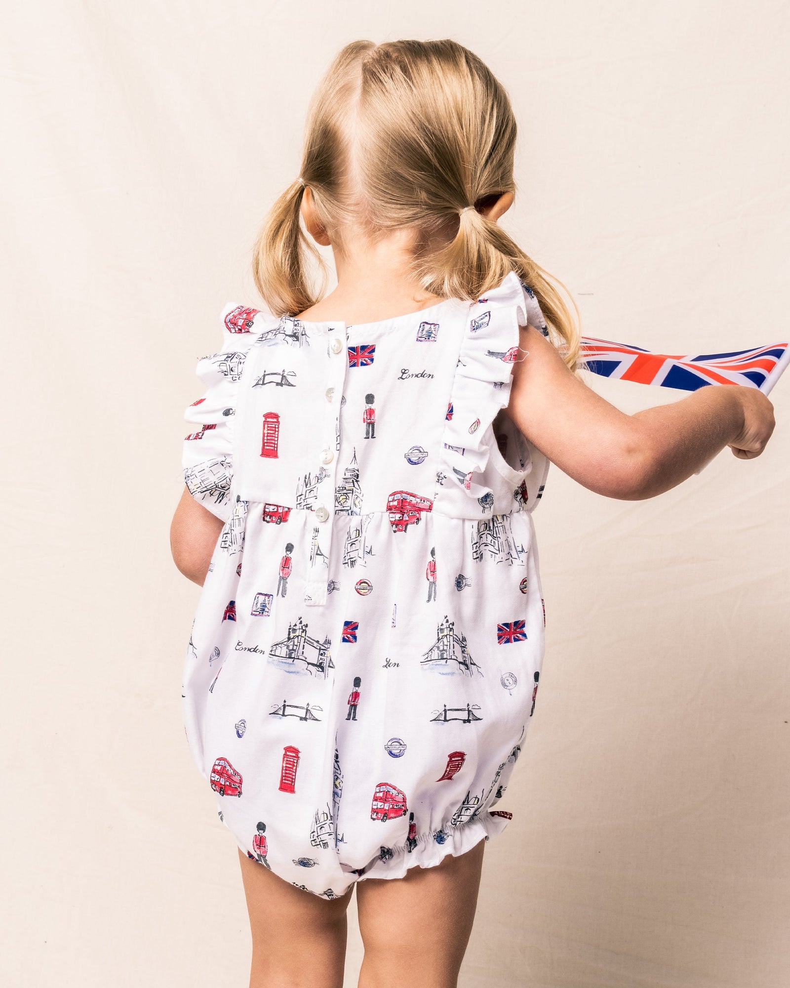 Kids | Ruffle Romper | London is Calling