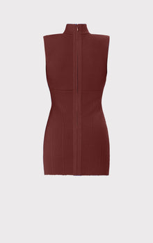 Ottoman Cut Out Mini Dress | Mahogany