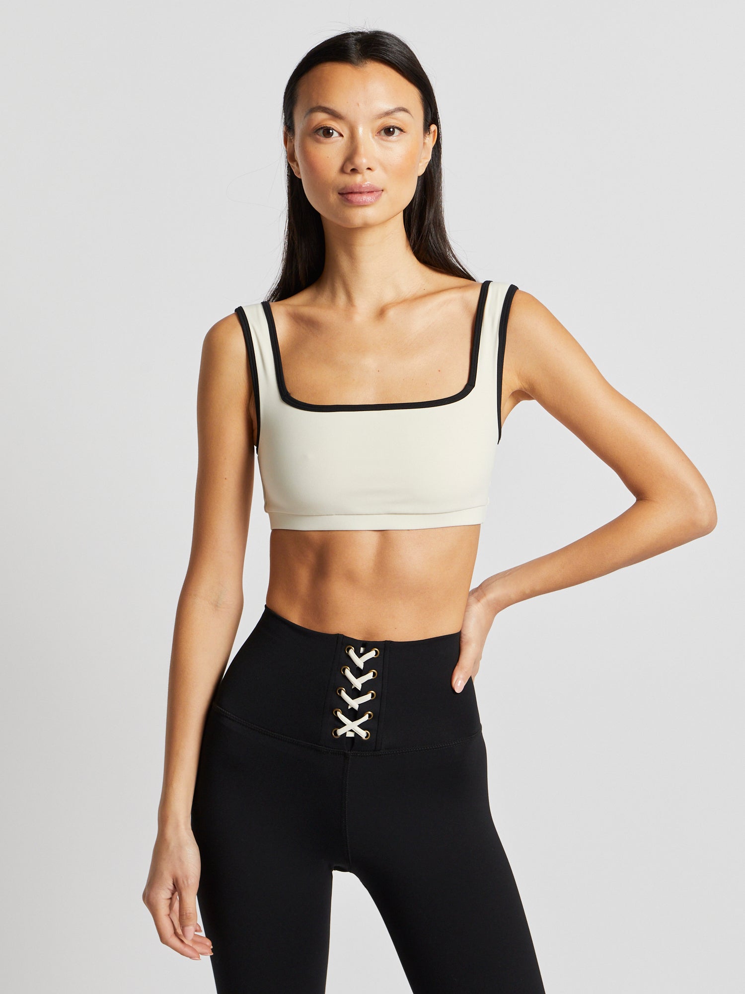 Strut This | The Margot Bra | Ivory/Black/Black
