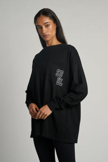 Soul by SoulCycle | Ruby Longsleeve | Black