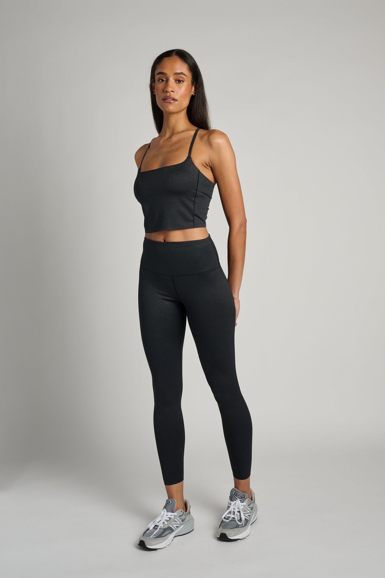 Rhone | Shimmer 7/8 Legging | Black