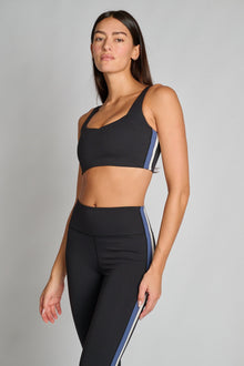 Spiritual Gangster | Ezra Longline Bra | Black