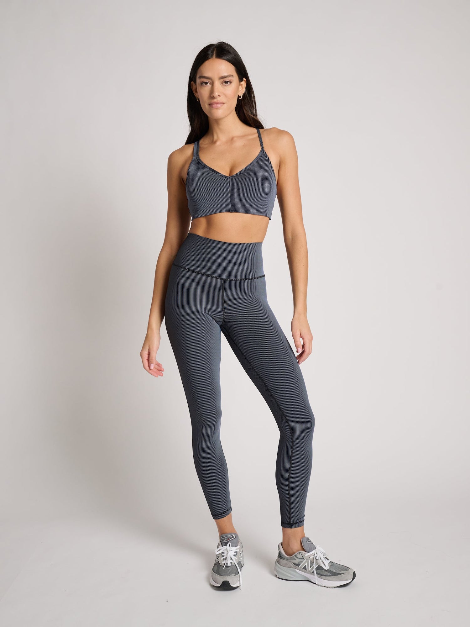 Spiritual Gangster | Lotus 2-Tone 7/8 Legging | Black