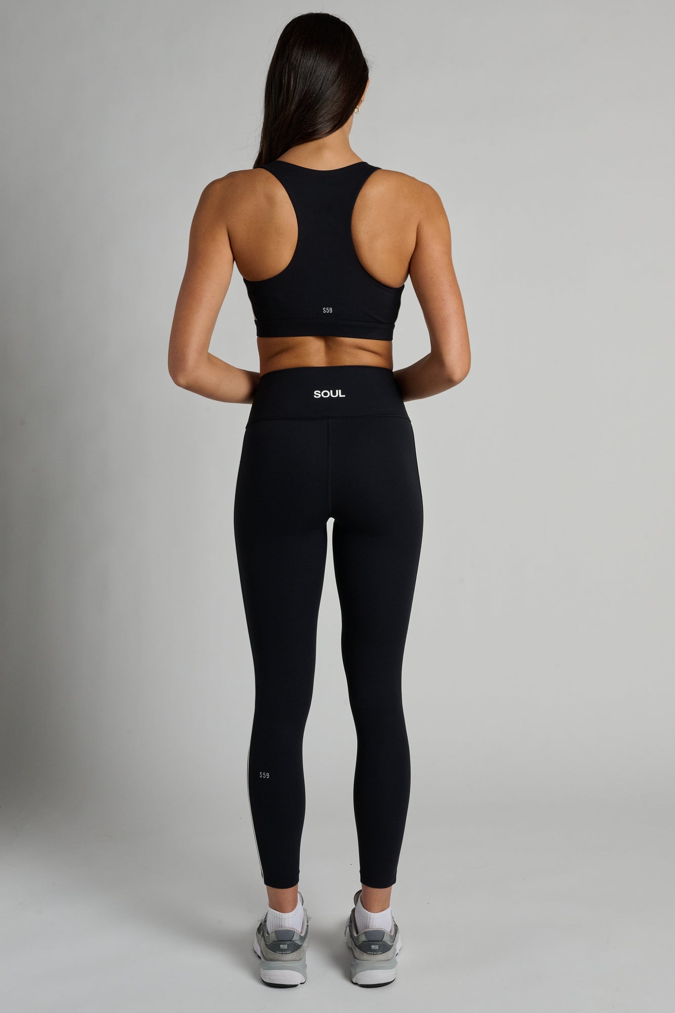 Splits59 | Margot Rigor Legging | Black/Dark Chocolate