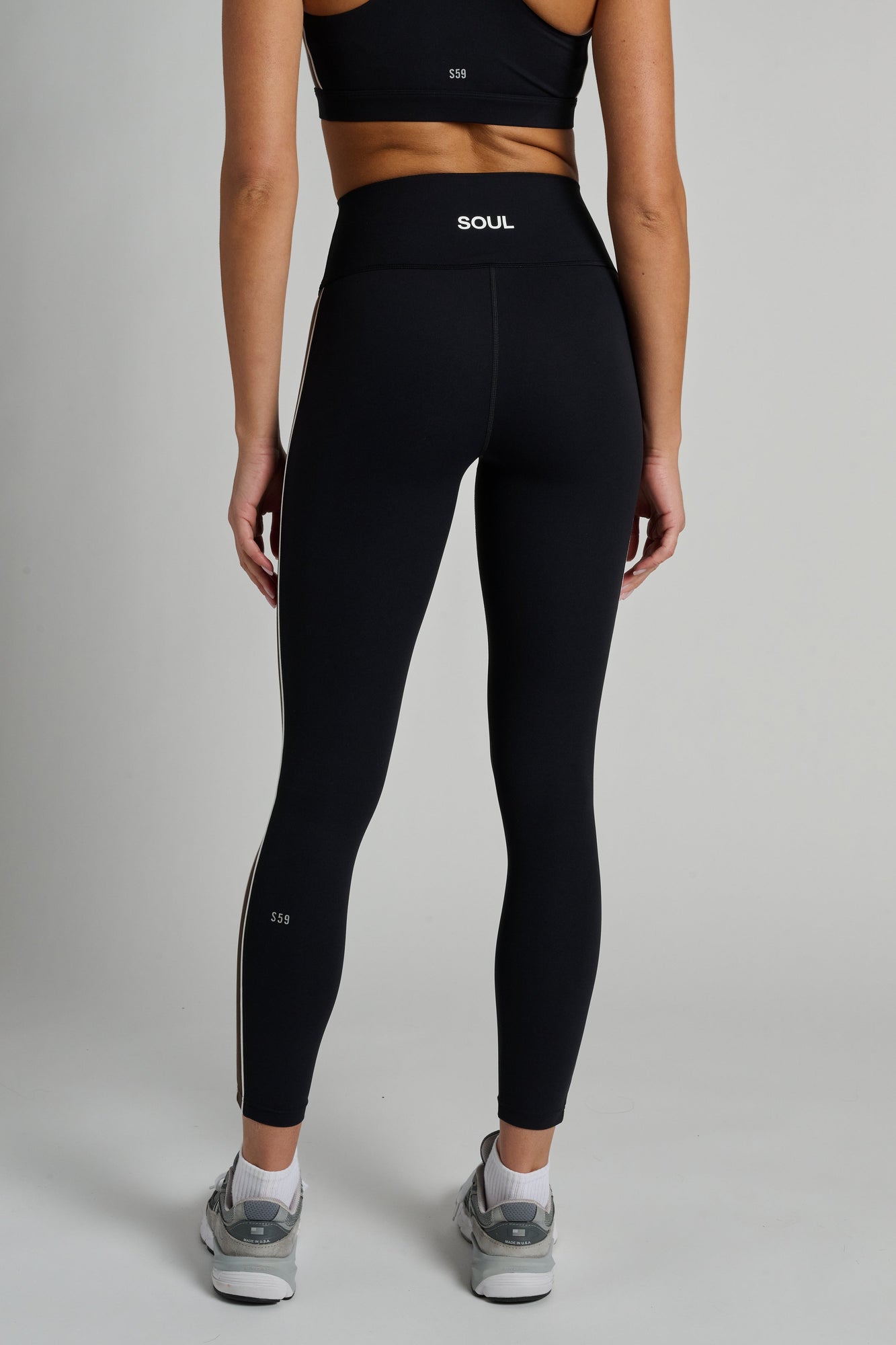 Splits59 | Margot Rigor Legging | Black/Dark Chocolate