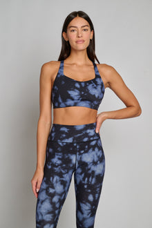 Spiritual Gangster | Mirage Venus Longline Bra | Dusk Blue