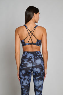 Spiritual Gangster | Mirage Venus Longline Bra | Dusk Blue