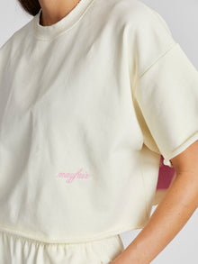 The Mayfair Group | Soul Always Vintage Short Slee | White/Pink
