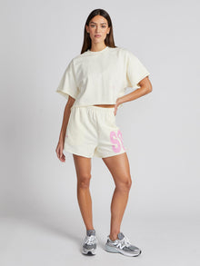 The Mayfair Group | Soul Always Vintage Short Slee | White/Pink
