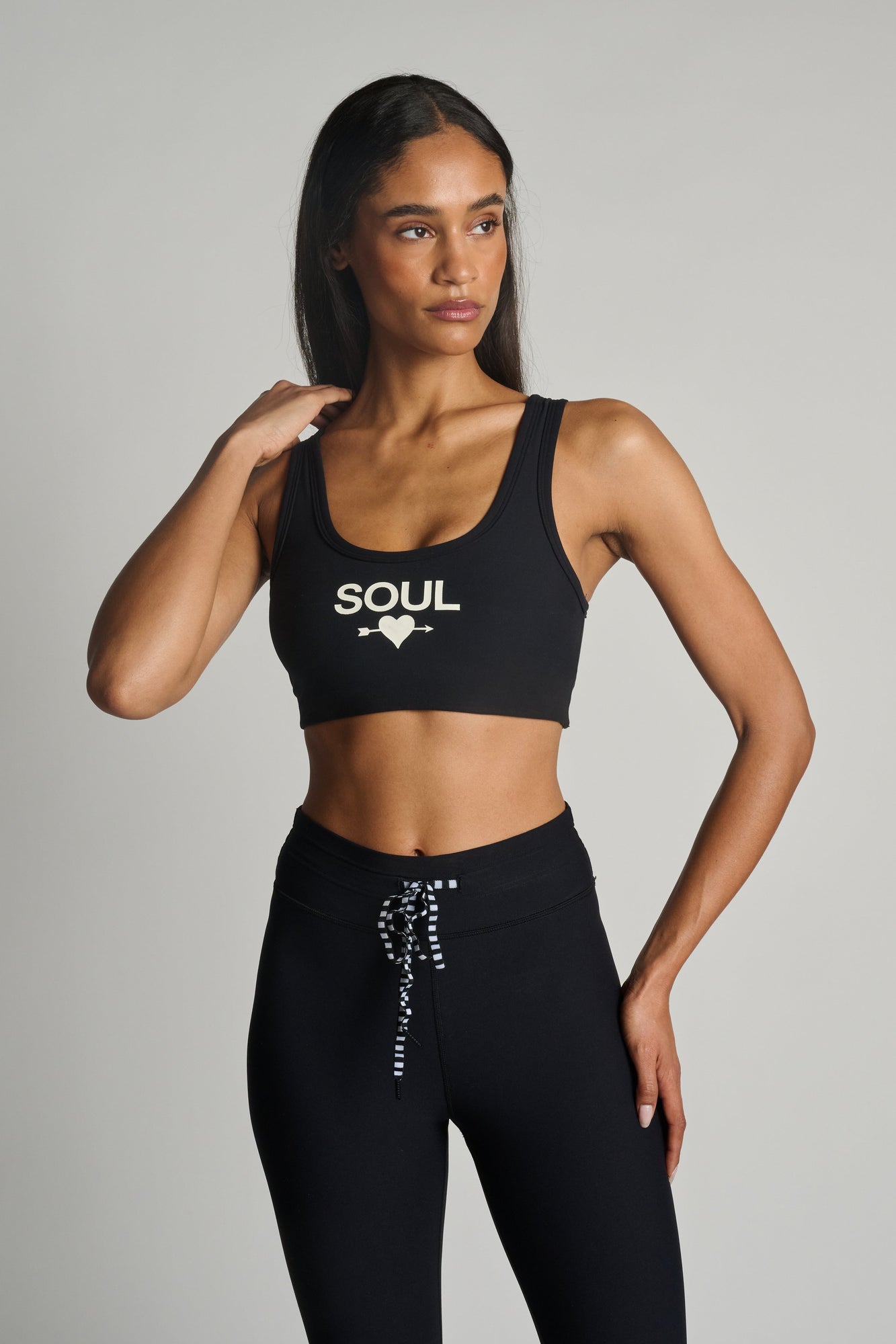 The Upside | Oxford Harley Scoop Bra | Black