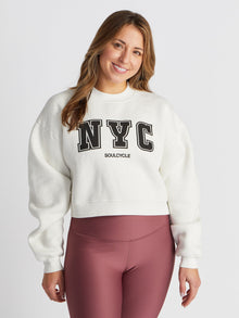 Soul by SoulCycle | Perry Crop Ivory Crew | New York