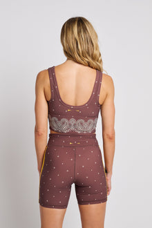 The Upside | Mikkola Lou Scoop Crop | Brown