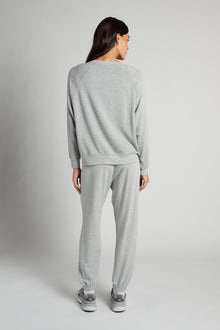 Splits59 | Andie Oversized Fleece Sweatshirt | Grey