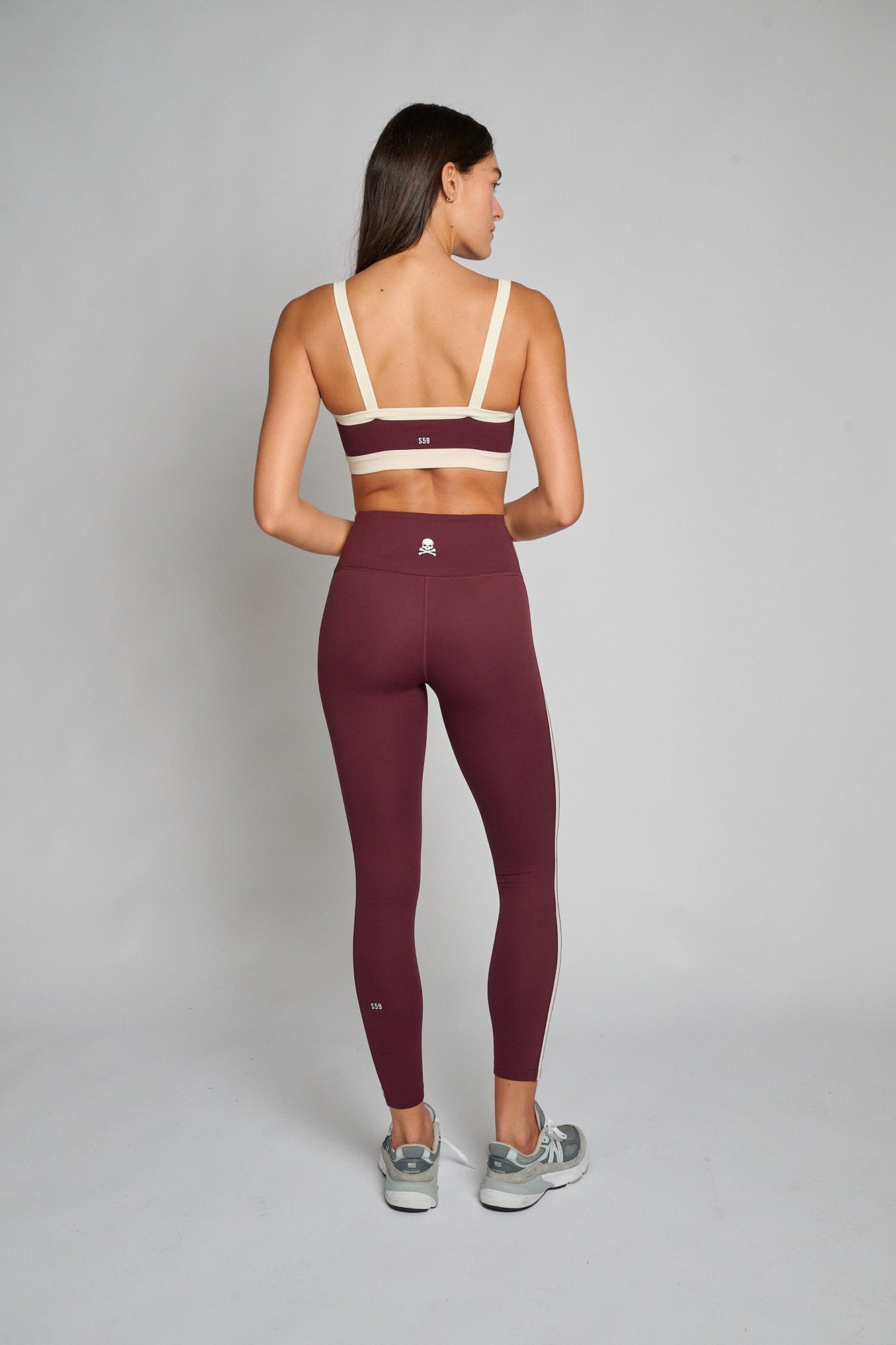 Splits59 | Clare Hw Legging 7/8 | Cherry