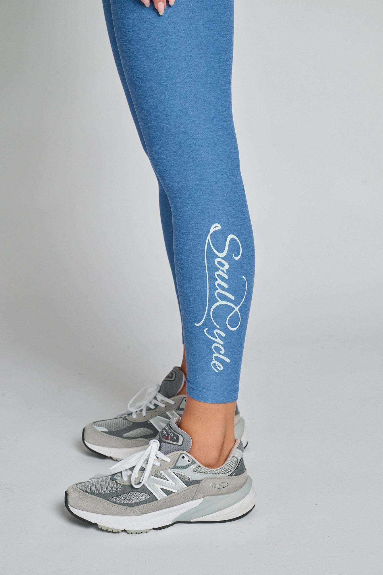 Beyond Yoga | Spacedye Caught In The Midi Legging | Washed Denim