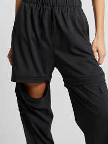 Daughter Lessons | Double Take Utility Pant | Black