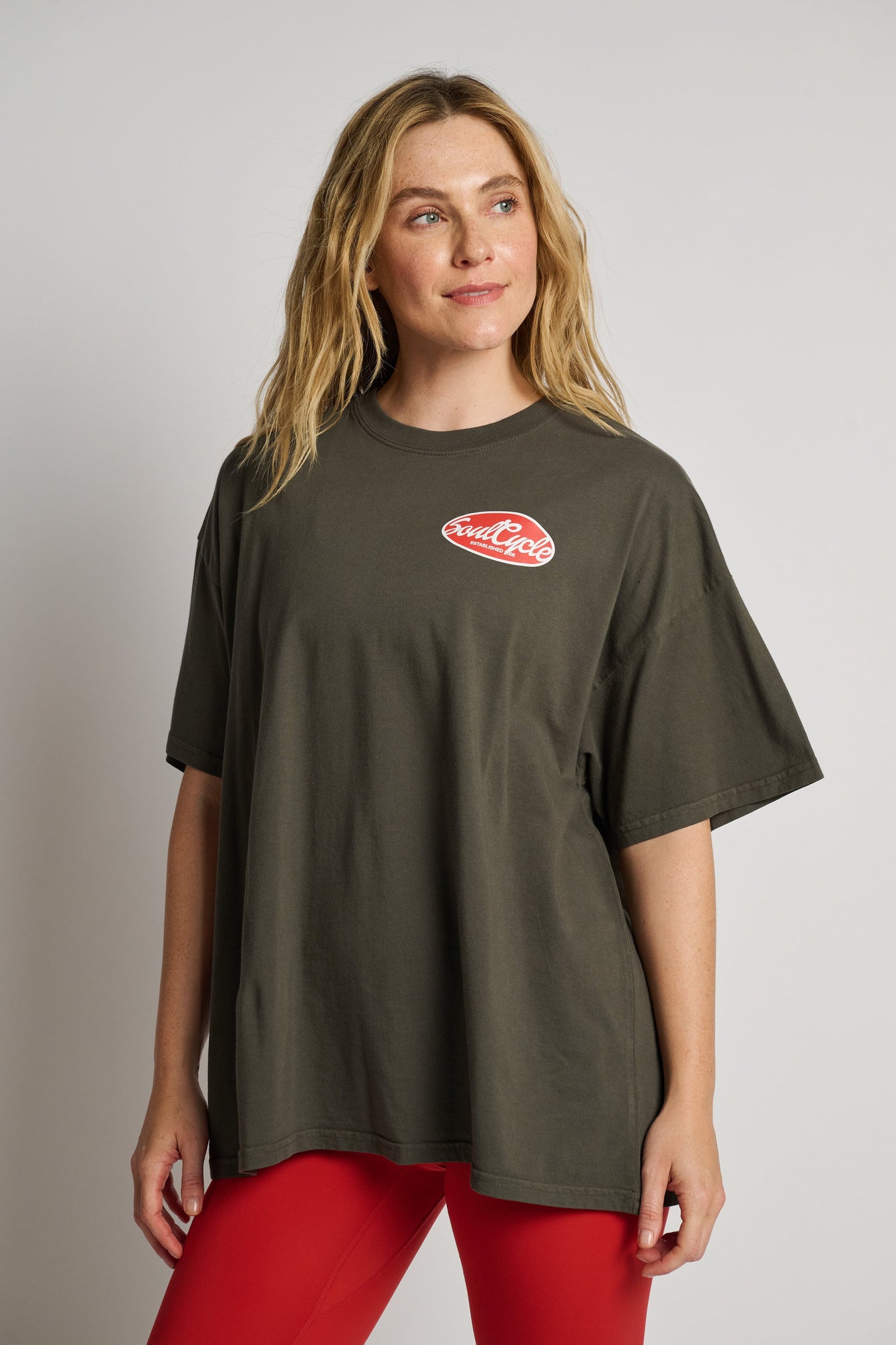 Soul by SoulCycle | Ruby Tee | Dark Grey