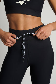 The Upside | Celestia 25In Midi Pant | Black
