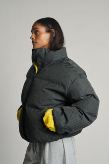 T.W.I.N. | 02 Puffer Coat | Grey