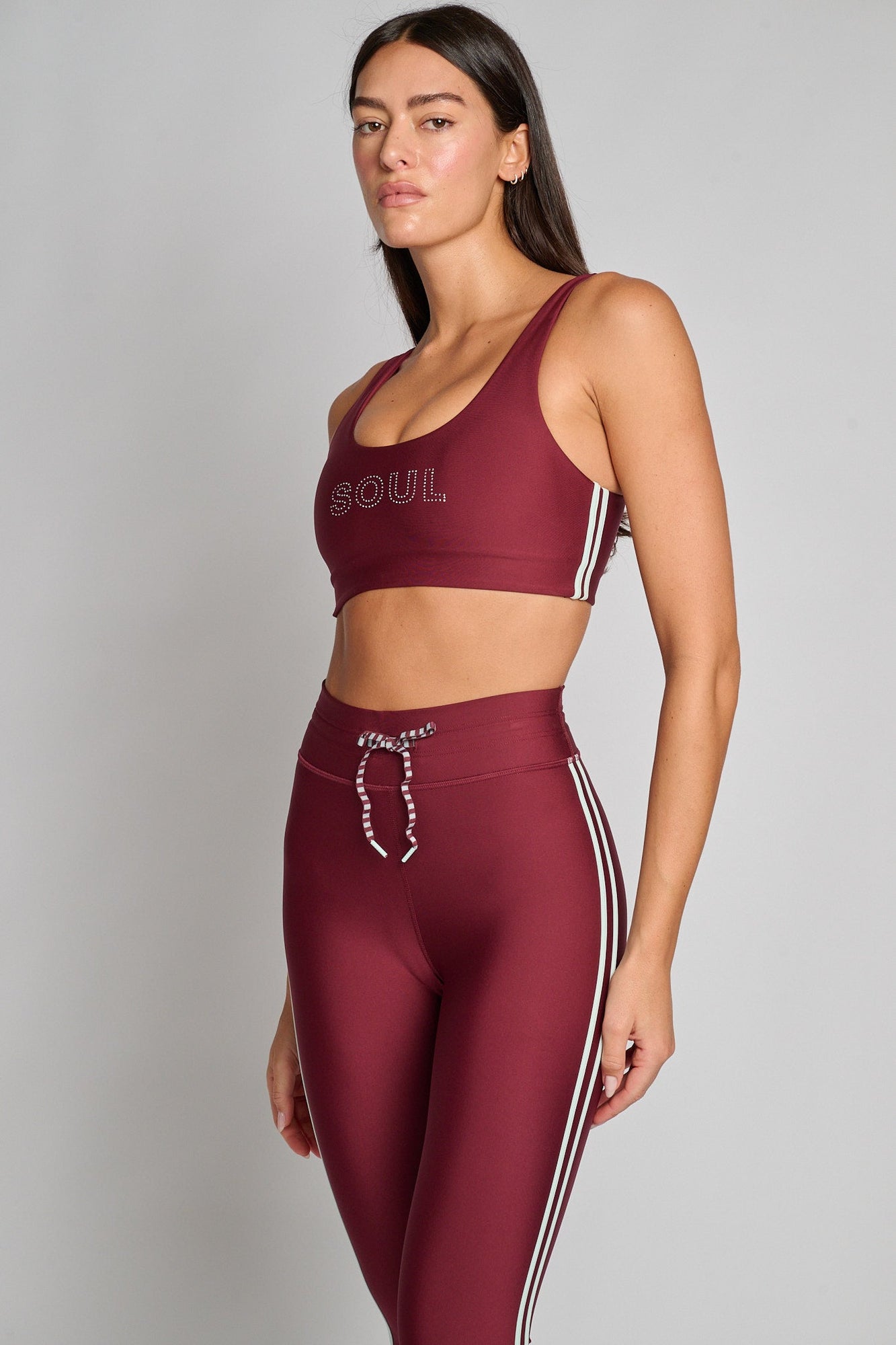 The Upside | Oxford Harley Scoop Bra | Maroon